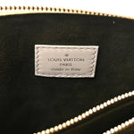 Lambskin Embossed Monogram Coussin PM White