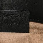 Calfskin Matelasse Mini GG Marmont Shoulder Bag Black