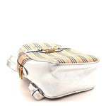 Smooth Calfskin 1983 Knight Check Link Backpack Silver
