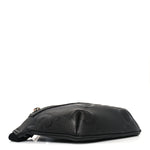 Piuma Calfskin Jumbo GG Embossed Small Belt Bag Black