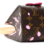 LV X TM Monogram Cherry Blossom Onthego PM Sakura Brown