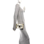 Metallic Epi Petite Malle Silver