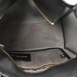 Grained Calfskin Medium The Tote Bag Black