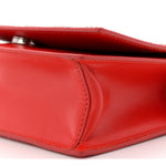 Calfskin Arabesque Studded Franca Crossbody Piment