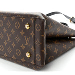 Monogram Flower Tote Black