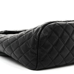 Lambskin Quilted Small Urban Spirit Backpack Black