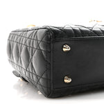 Lambskin Cannage Small My ABCDior Lady Dior Black