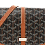 Goyardine Belvedere II PM Messenger Bag Black Gold