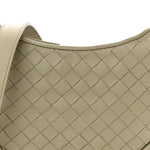 Nappa Intrecciato Small Gemelli Multipocket Bag Travertine Muse