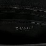 Caviar Quilted Medallion Tote Black