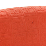 Terry Cloth CC Medium Single Flap Orange