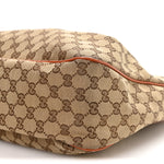 Monogram Medium Sukey Top Handle Tote Beige Orange