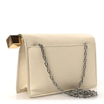 Smooth Calfskin La Petite Pochette Rond Carre Light Ivory