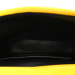 Lambskin Matelasse Chevron Monogram Small Sulpice Bag Mimosa