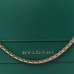 Calfskin Serpenti Forever Shoulder Bag Emerald Green