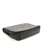 Lambskin Quilted Large Diamond CC Flap Black