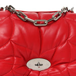 Nappa Pillow Quilted Softie Bag Lancaster Red