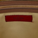 Vitello Small Rockstud Double Handle Tote Antique Rose
