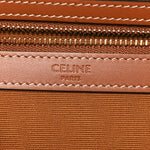 Triomphe Canvas Calfskin Medium Cabas Bag Tan