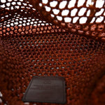 Raffia Summer Banana Tote Clay Brown