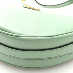 Soft Calfskin Arque Shoulder Bag Green