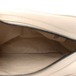 Perforated Calfskin Leggero Intrecciato Belt Bag Mist Plaster