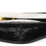 Shiny Caiman Crocodile Constance 23 Black