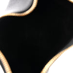 Supple Grained Calfskin Teen Lulu Shoulder Bag Black