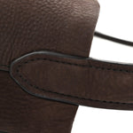 Suede Calfskin Medium N/S Park Tote Wood Brown