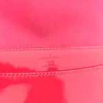 Patent Louise Clutch Rose Indien