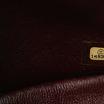 Lambskin Quilted Jumbo Double Flap Black