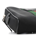 Canvas Web Slim Belt Bag Black