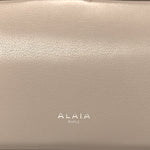 Shiny Goatskin Medium Le Teckel Bag Grege