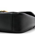 Calfskin Matelasse Small GG Marmont Shoulder Bag Black