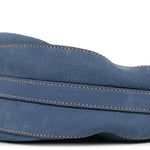 Nubuck Small Arque Shoulder Bag Aviation Blue