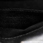 Grain De Poudre Medium Classic Monogram Monochrome Kate Satchel Black
