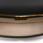 Arabella Calfskin Medium Blondie Top Handle Bag  Black