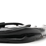 Lambskin Tassel Hobo Black