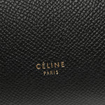 Grained Calfskin Mini Belt Bag Black