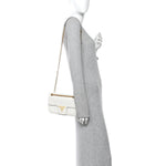 Saffiano Flap Shoulder Bag Talco