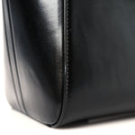 Shiny Lord Calfskin Small Antigona Black