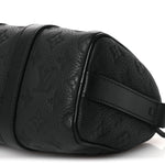 Monogram Taurillon Keepall Bandouliere 25 Black