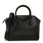 Sugar Goatskin Small Antigona Black