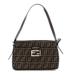 Zucca Baguette Shoulder Bag Tobacco
