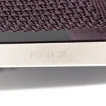 Taurillon Cristobal Vache Hunter Cityslide Clutch Bleu Indigo Raisin