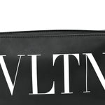 Calfskin VLTN Belt Bag Black White