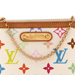 Monogram Multicolor Pochette Milla MM White
