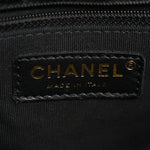 Wool Tweed Quilted Small Elegant Chain Flap Black Grey