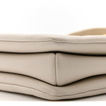 Lambskin Embossed Monogram Coussin PM Beige Cream
