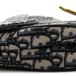 Oblique Saddle Bag Blue